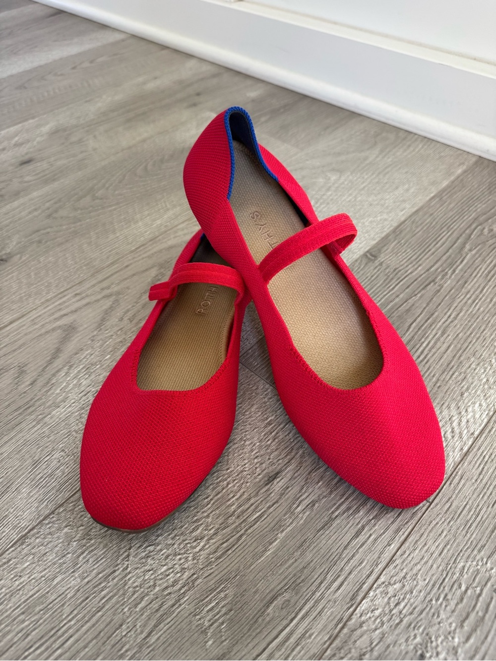 Rothy’s The Square Mary Jane in Lollipop Red Size 10 - Picture 11 of 11